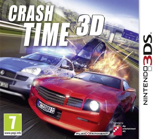 Portada de Crash Time 3D para 3DS (PAL España)