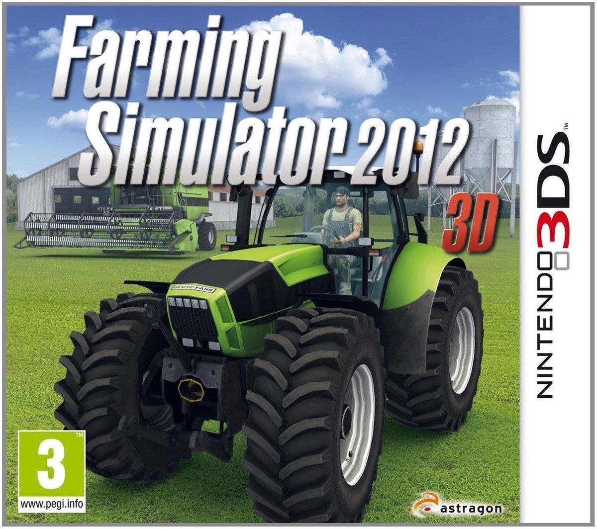 Portada de Farming Simulator 2012 3D para 3DS (PAL España)