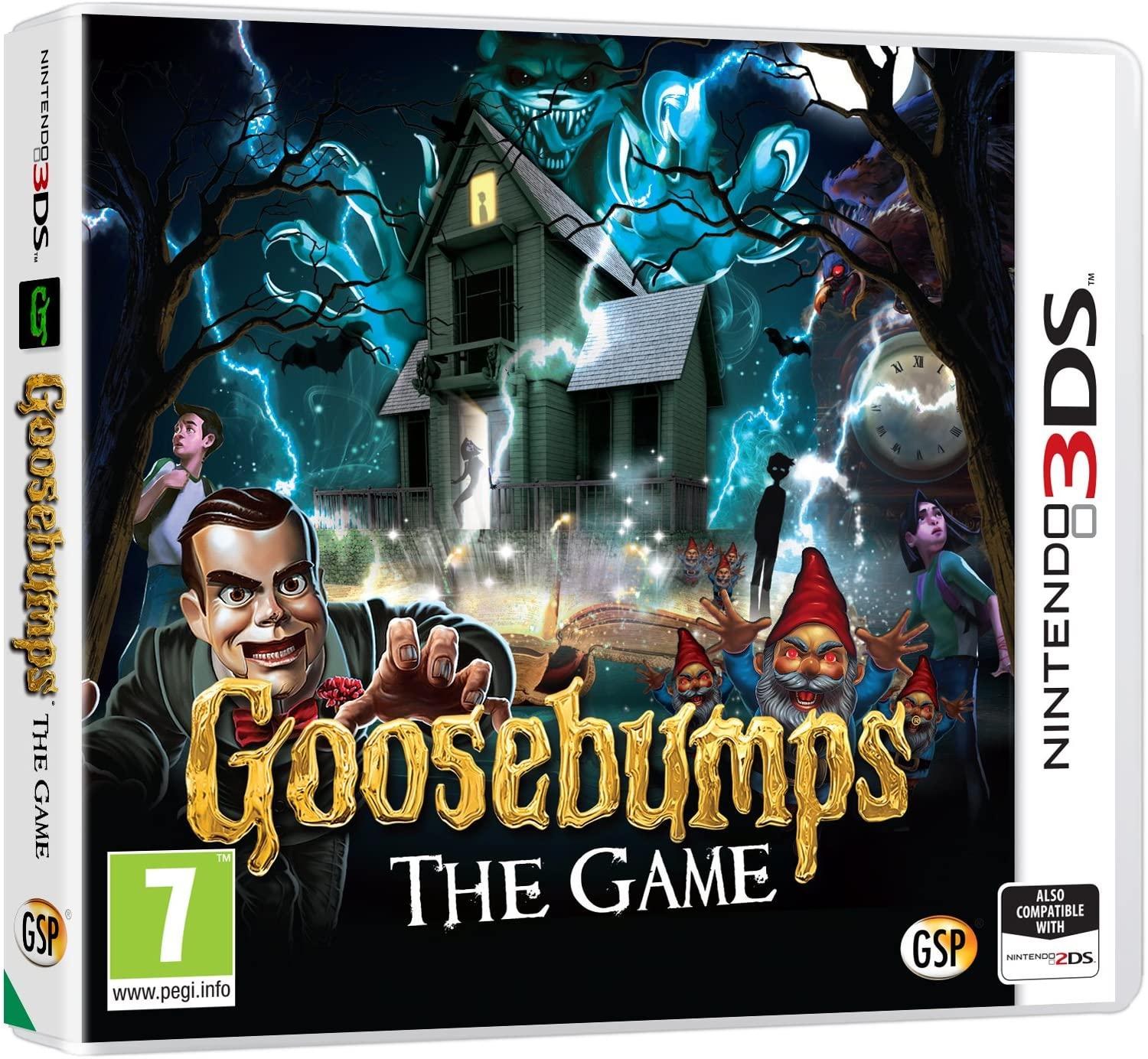 Portada de Goosebumps The Game para Nintendo 3DS (PAL España)