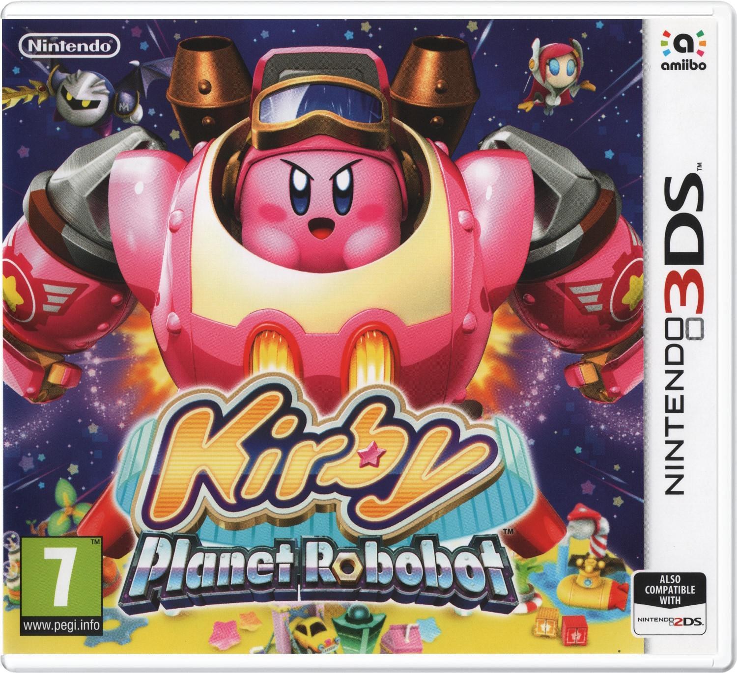 Portada de Kirby Planet Robobot para 3DS (PAL España)