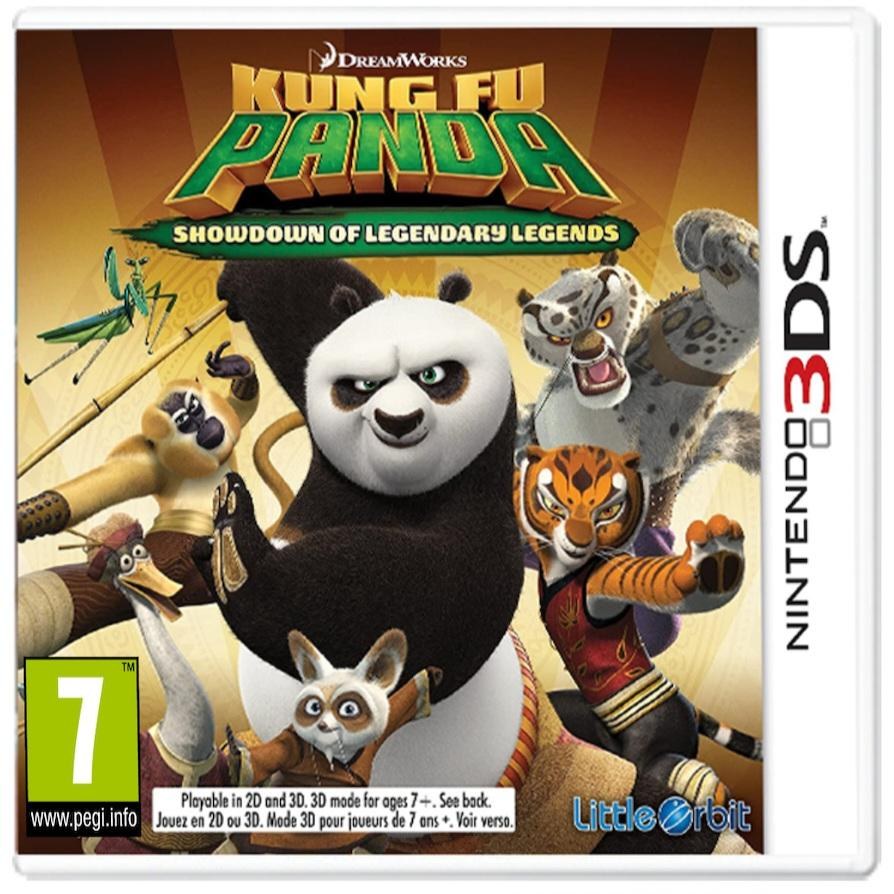 Portada de Kung Fu Panda: Showdown Of Legendary Legends para 3DS (PAL España)