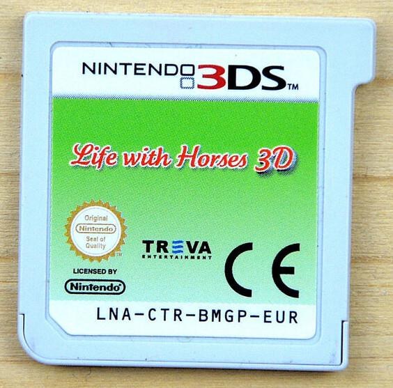 Portada de Life With Horses 3D para 3DS (PAL España)