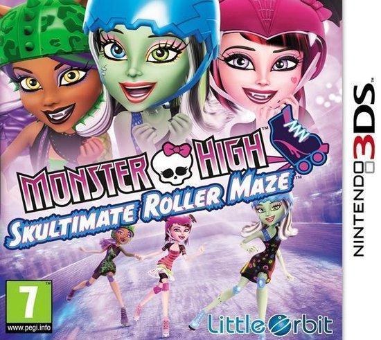 Portada de Monster High Skultimate Roller Maze para 3DS (PAL España)
