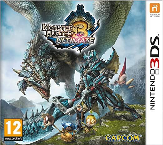 Portada de Monster Hunter 3 Ultimate para Nintendo 3DS (PAL España)