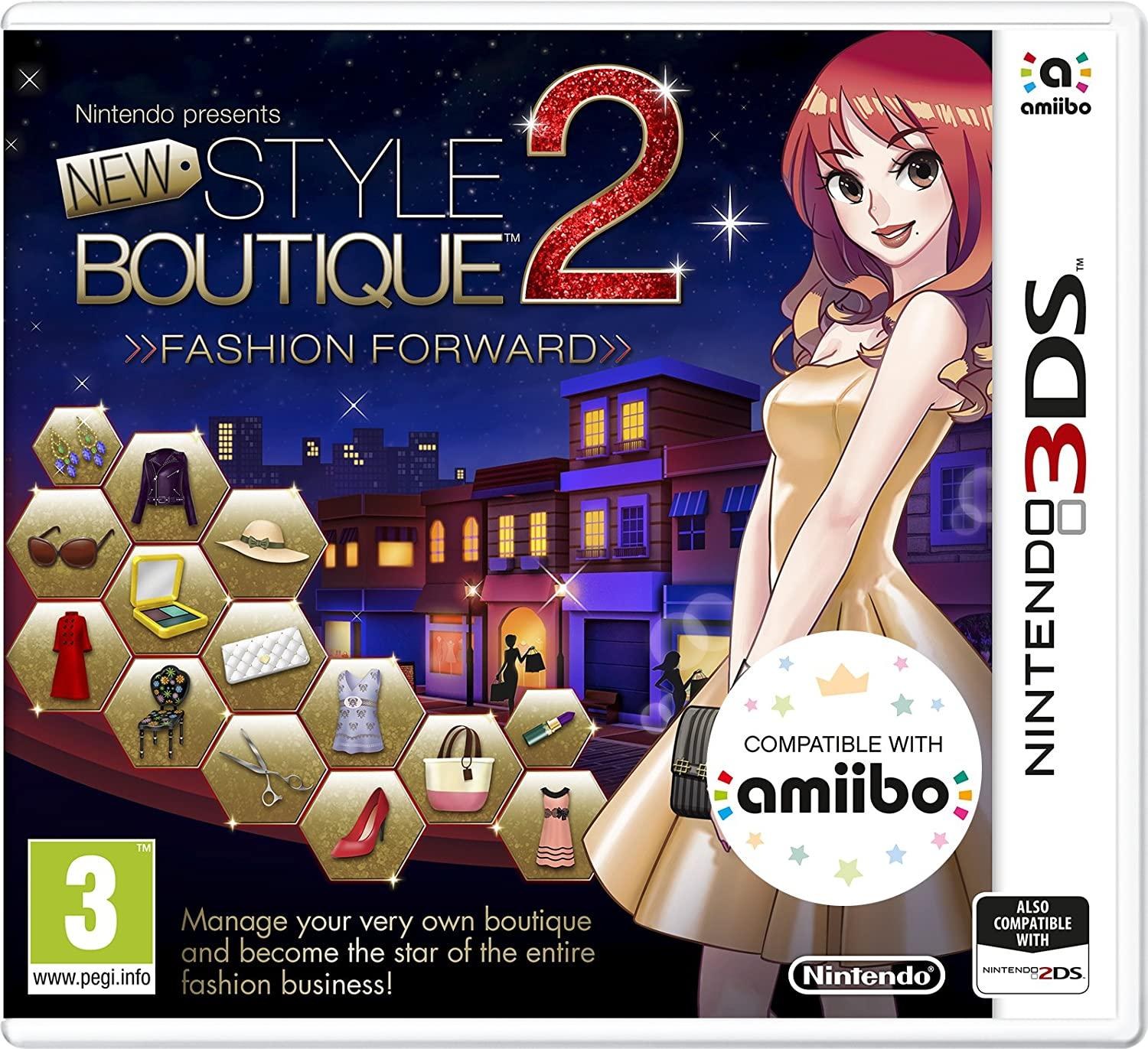 Portada de New Style Boutique 2: Fashion Forward para 3DS (PAL España)