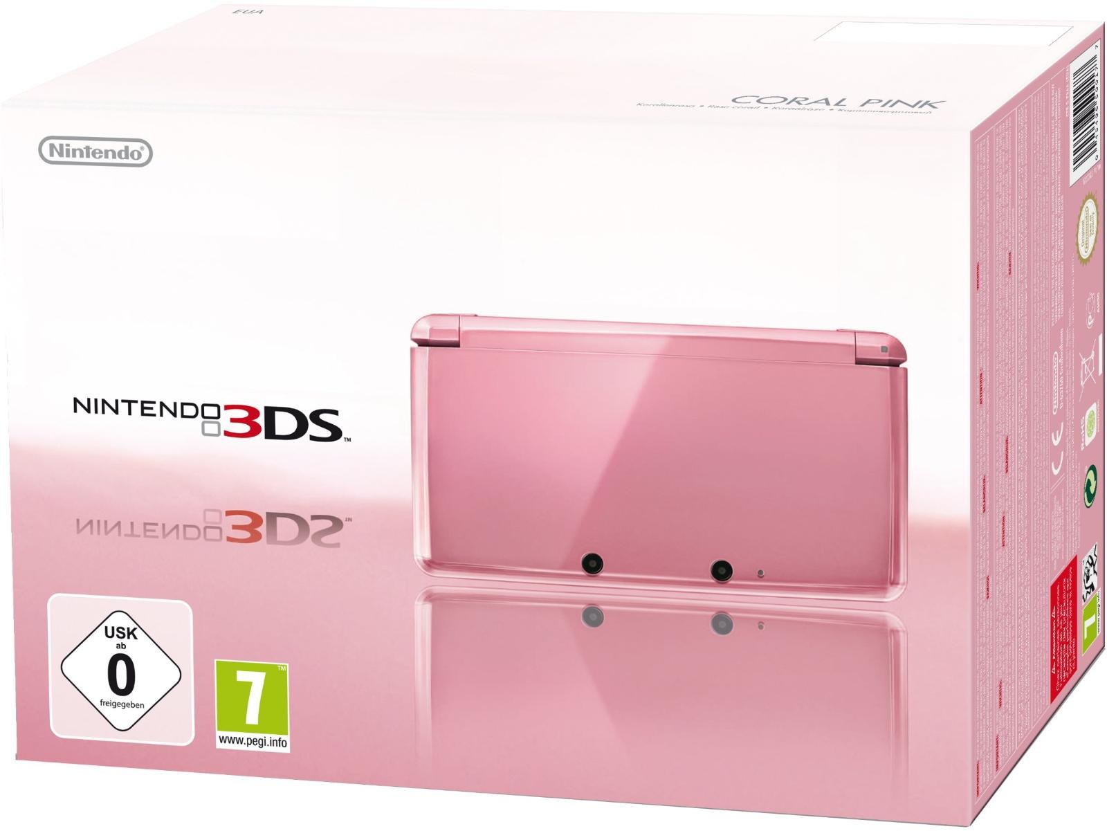 Nintendo 3DS Coral Pink