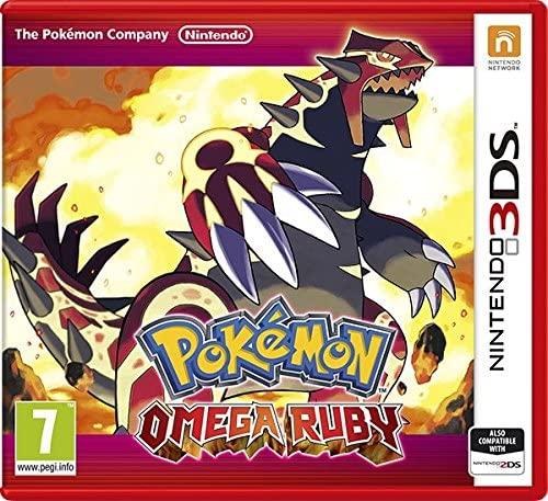Portada de Pokemon Omega Ruby para 3DS (PAL España)