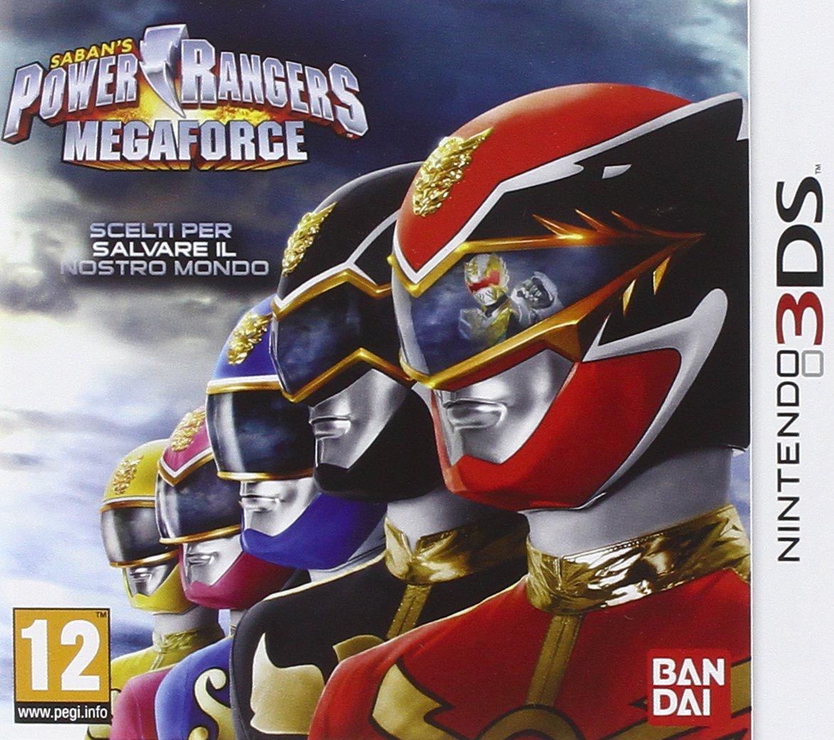 Portada de Power Rangers Megaforce para 3DS (PAL España)
