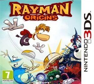 Portada de Rayman Origins para 3DS (PAL España)