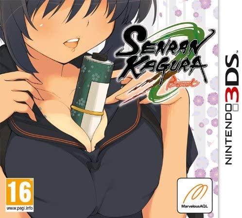 Portada de Senran Kagura Burst para 3DS (PAL España)