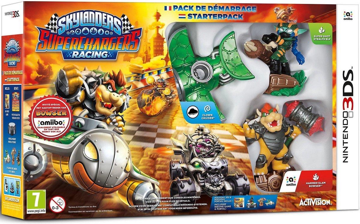 Portada de Skylanders SuperChargers Racing Starter Pack para 3DS (PAL España)