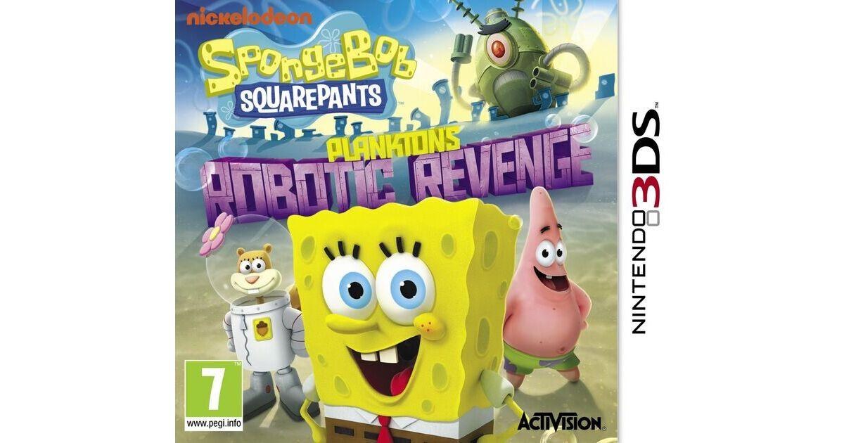 Portada de SpongeBob Squarepants: Planktons Robotic Revenge para 3DS (PAL España)