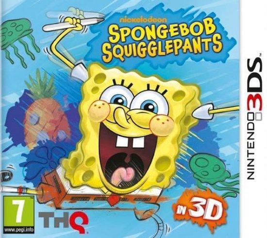 Portada de SpongeBob SquigglePants 3D para 3DS (PAL España)