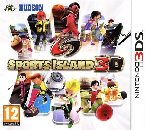 Portada de Sports Island 3D para 3DS (PAL España)
