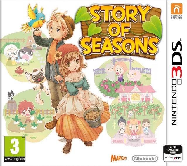 Portada de Story of Seasons para 3DS (PAL España)