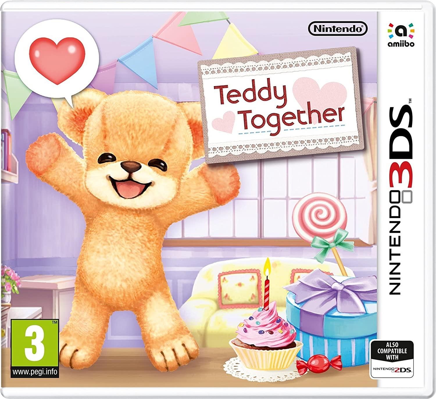 Portada de Teddy Together para 3DS (PAL España)