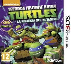 Portada de Teenage Mutant Ninja Turtles Danger Of The Ooze para 3DS (PAL España)
