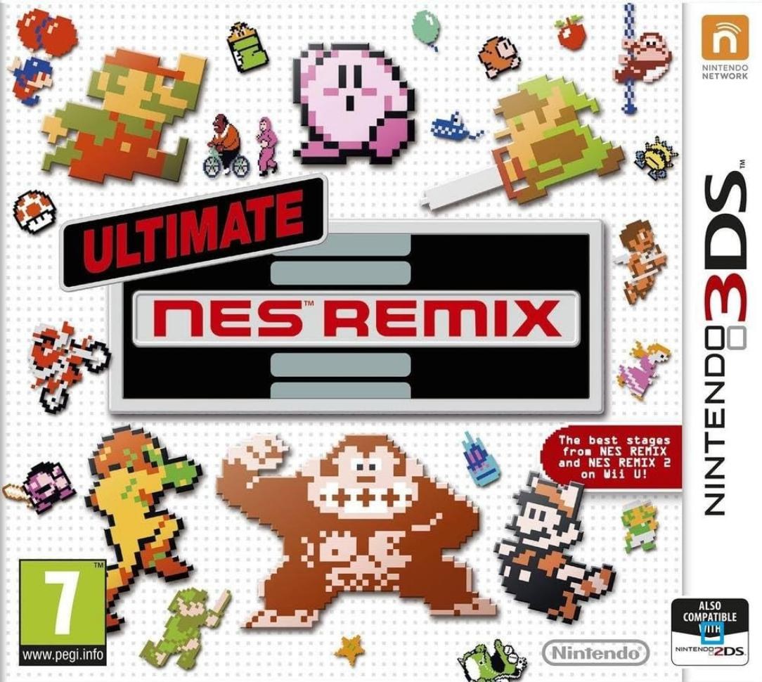 Portada de Ultimate NES Remix para 3DS (PAL España)