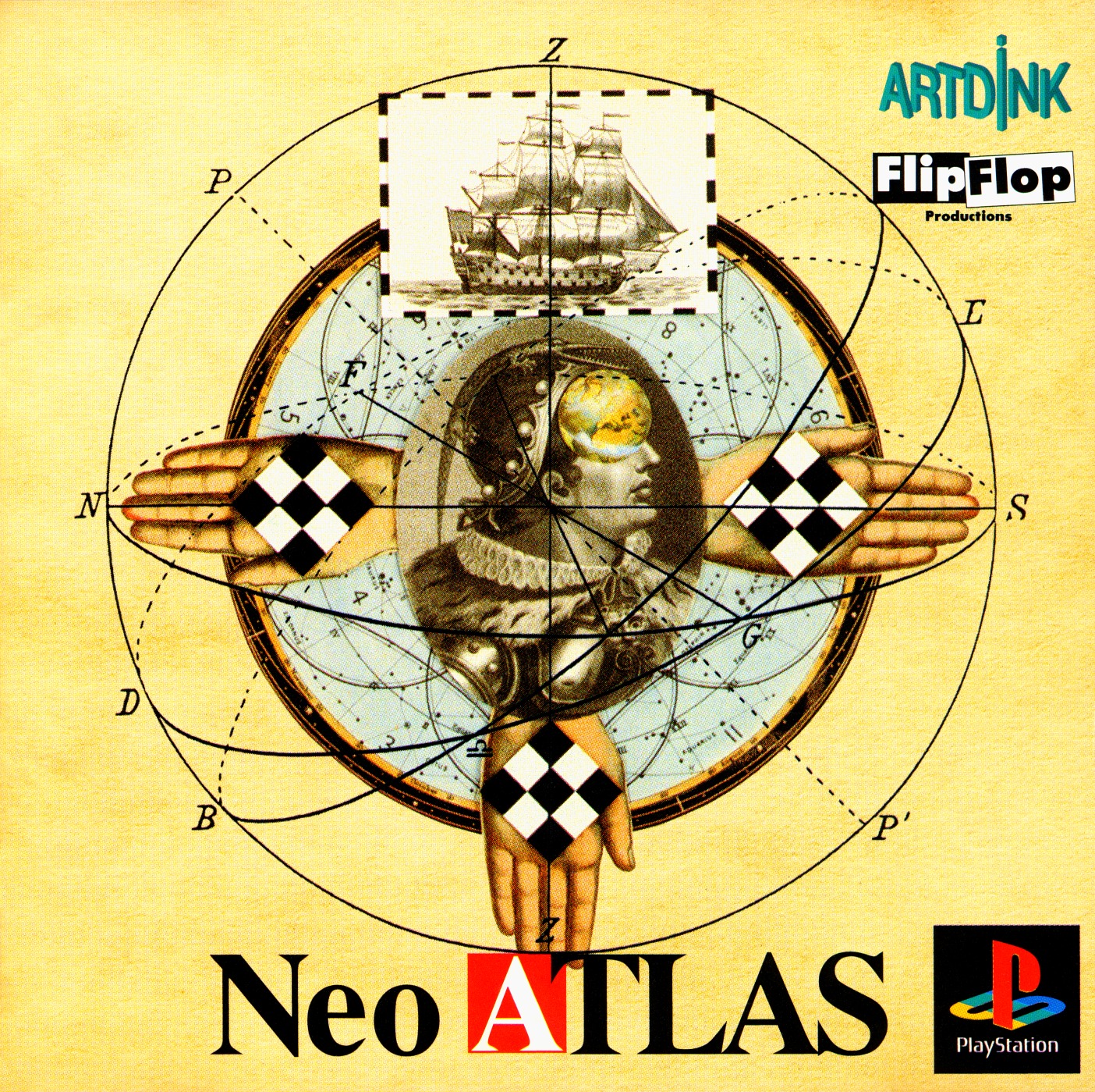 Portada de Neo Atlas · NTSC-J Japón