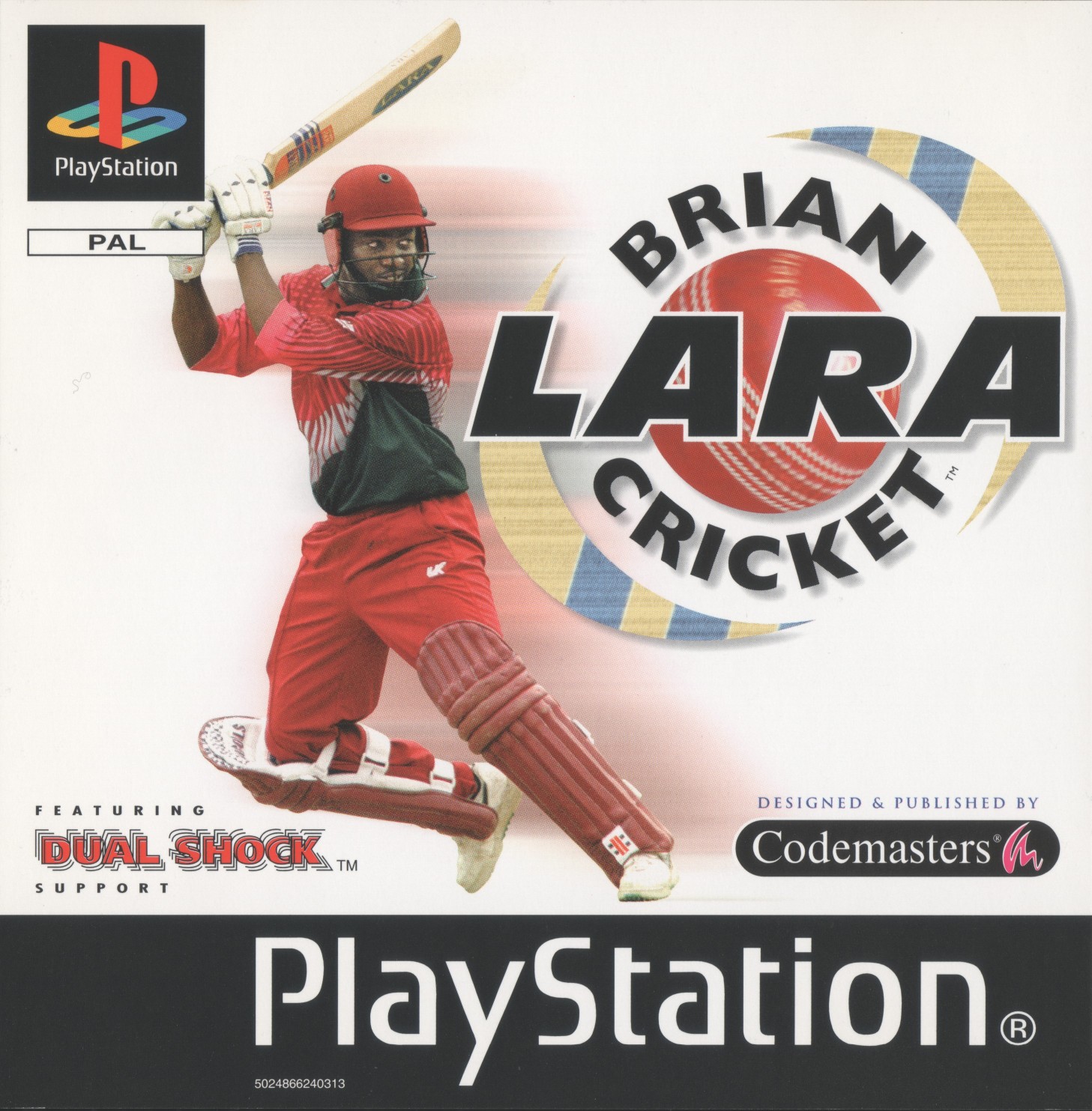 Portada de Brian Lara Cricket · PAL Europa