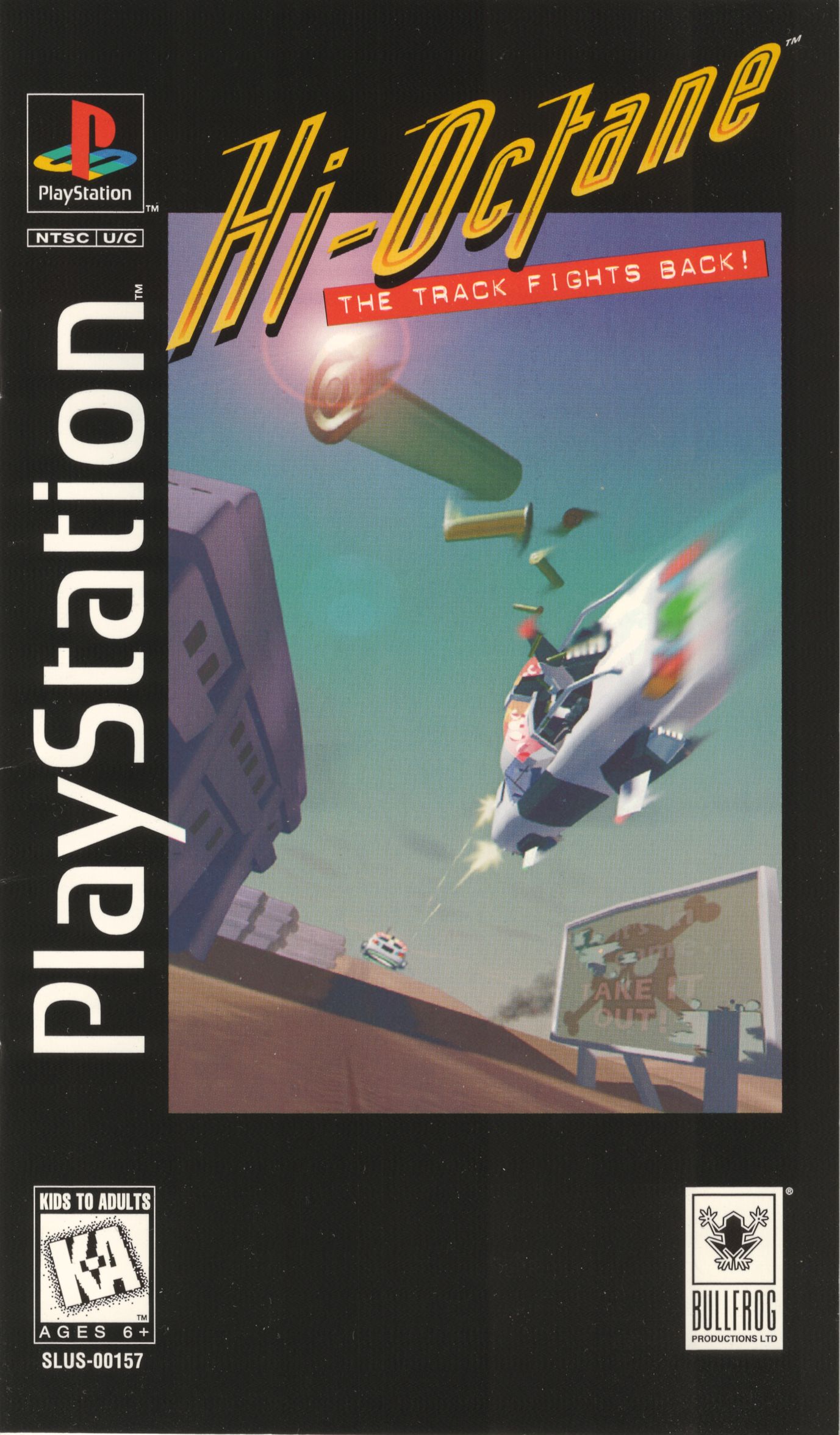 Portada de Hi Octane · NTSC USA