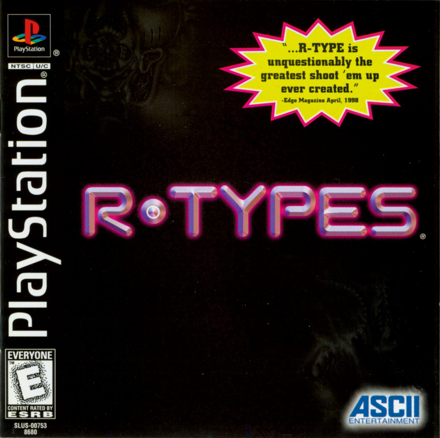 Portada de R-Types · NTSC USA