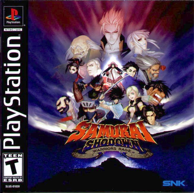 Portada de Samurai Shodown Warrior's Rage · NTSC USA