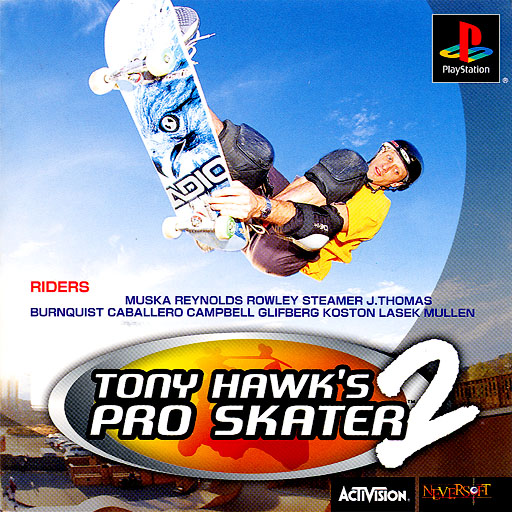 Portada de Tony Hawk's Pro Skater 2 · NTSC-J Japón