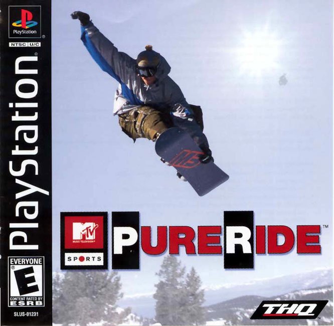 Portada de MTV Sports Pure Ride · NTSC USA