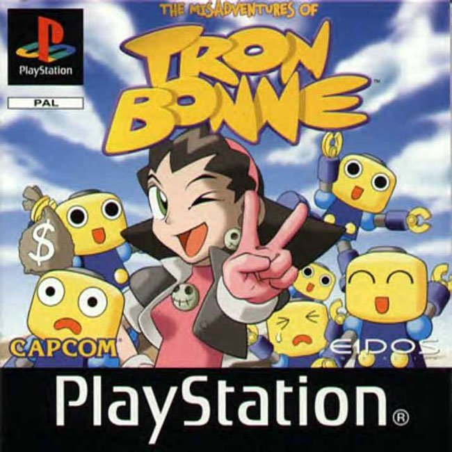 Portada de The Misadventures of Tron Bonne · PAL Europa