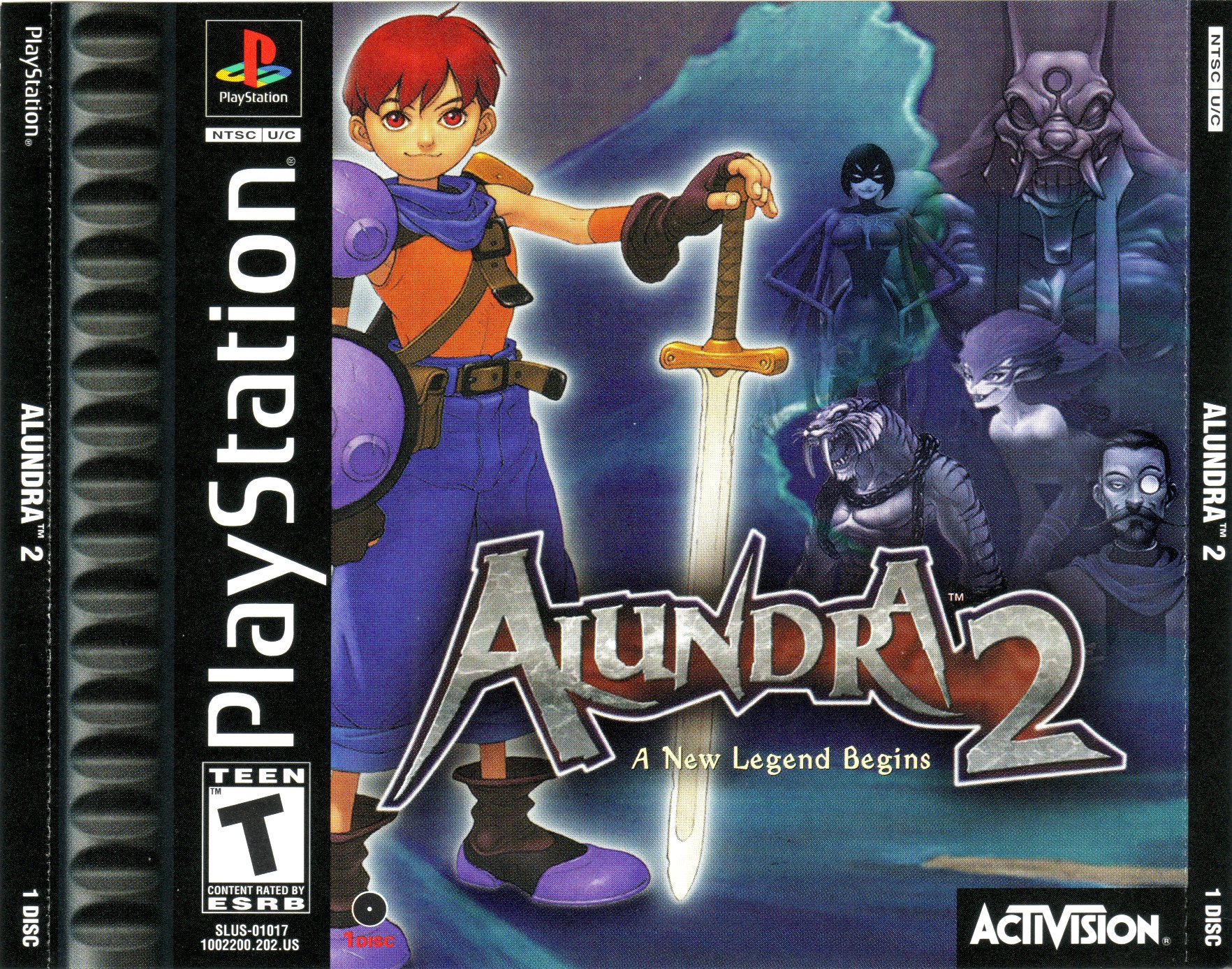 Portada de Alundra 2 · NTSC USA