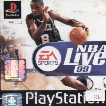 Portada de NBA Live '99 · PAL Italia