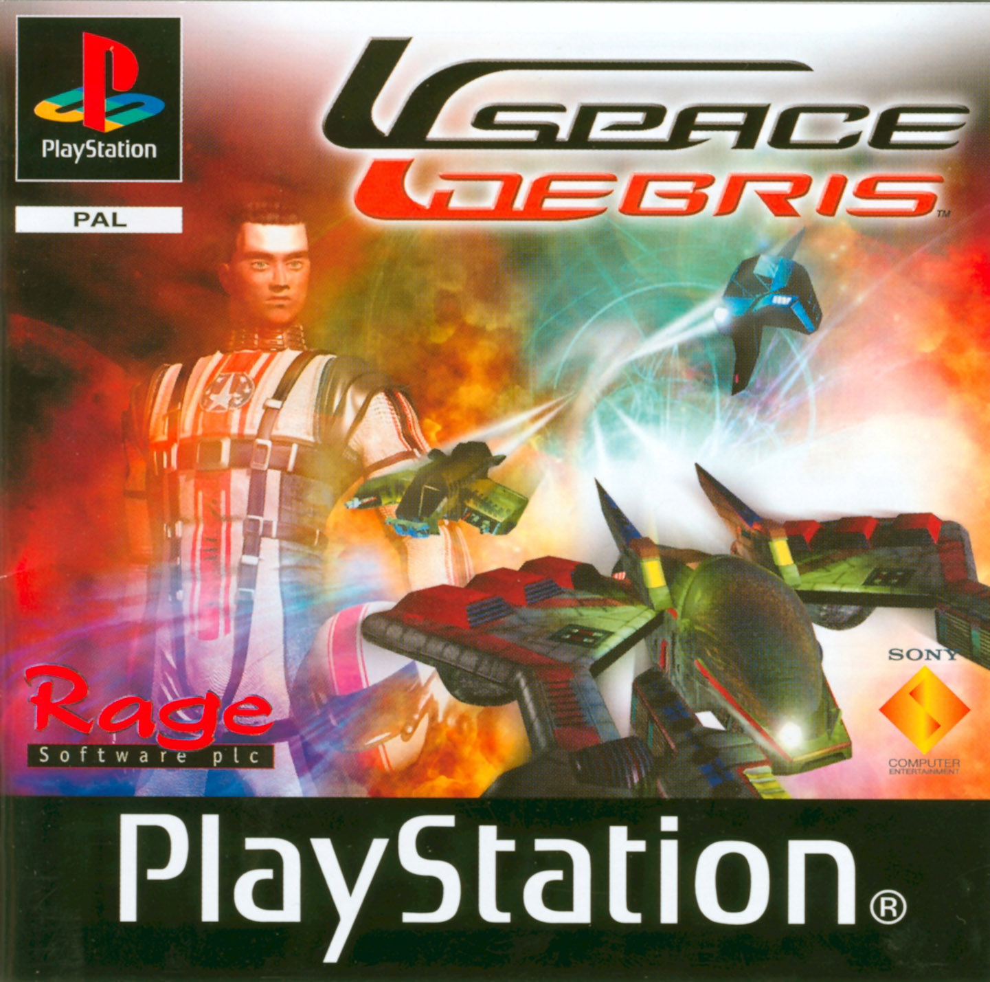 Portada de Space Debris Estándar para PS1 (ES)