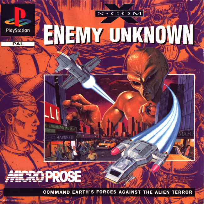 Portada de X-Com Enemy Unknown · PAL Europa