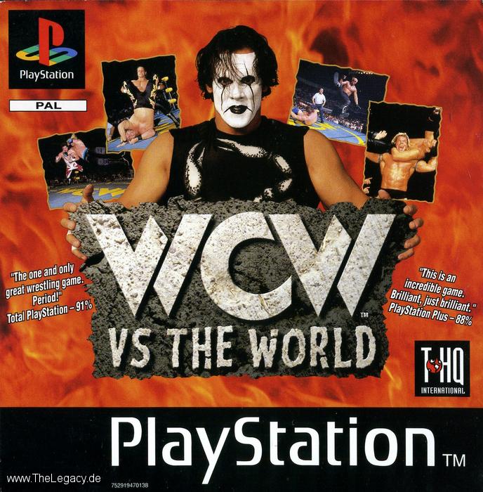 Portada de WCW vs the World · PAL Europa