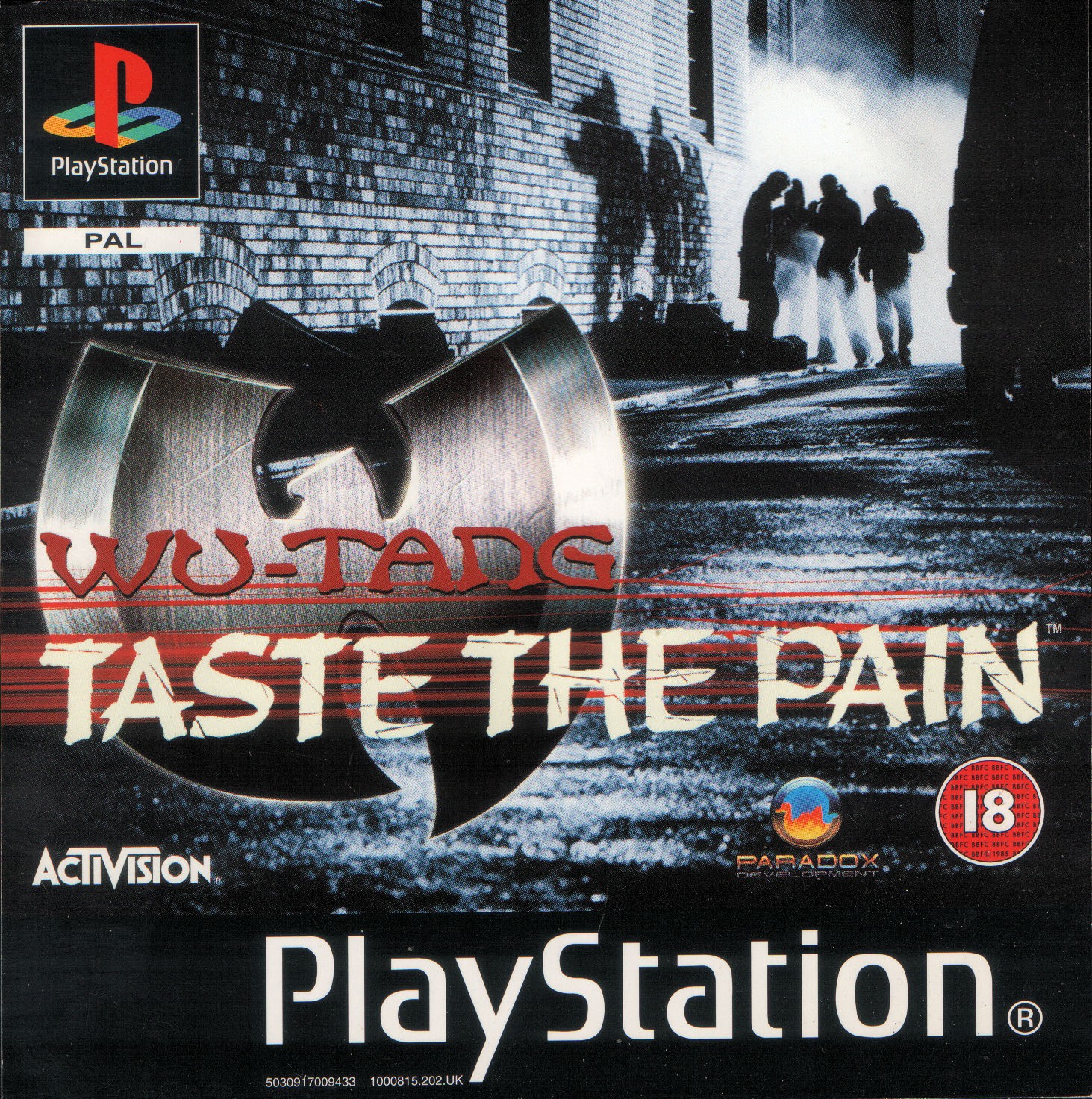 Portada de Wu-Tang Taste the Pain · PAL Europa