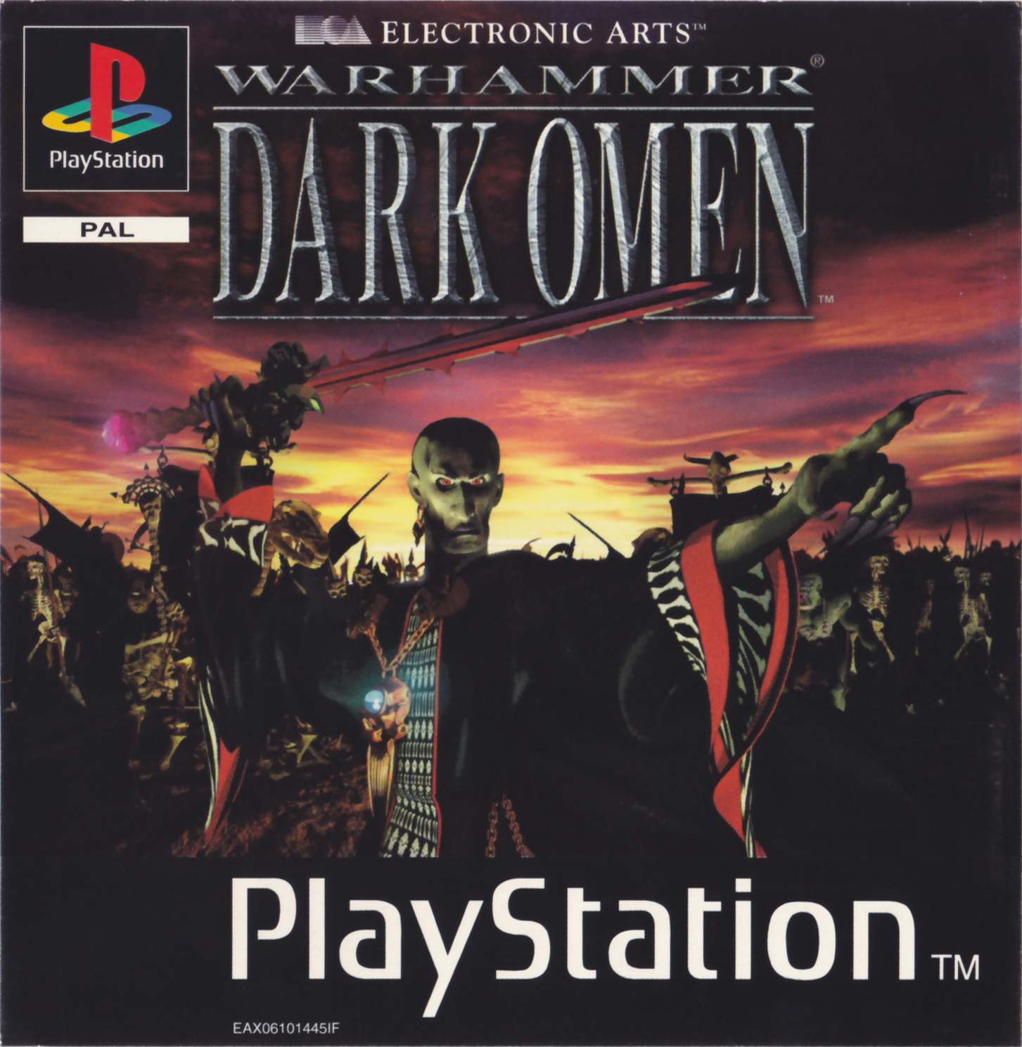 Portada de Warhammer Dark Omen · PAL Europa