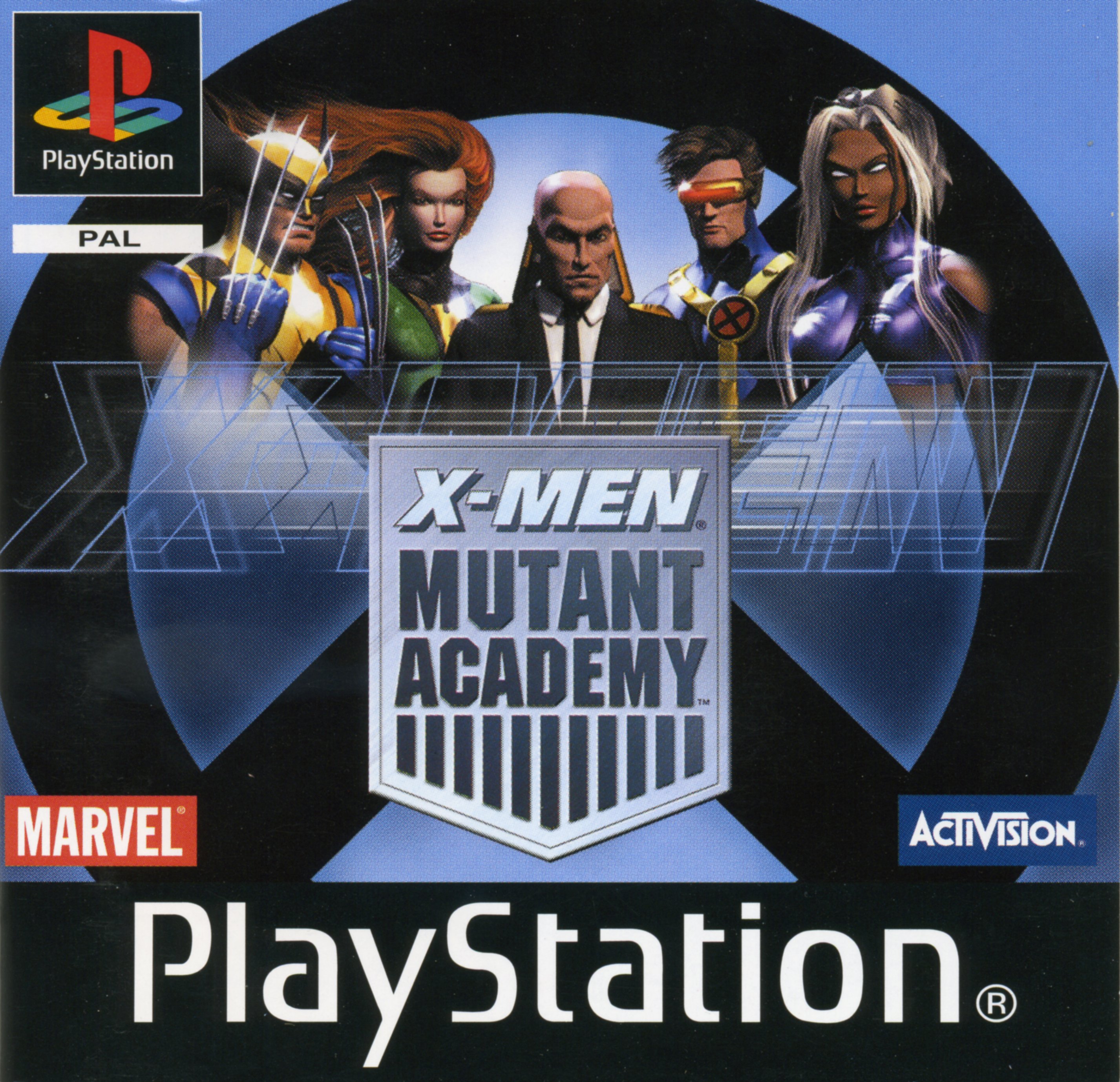 Portada de X-Men Mutant Academy · PAL Europa
