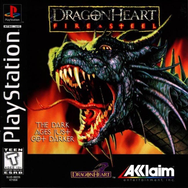 Portada de Dragonheart Fire & Steel · NTSC USA