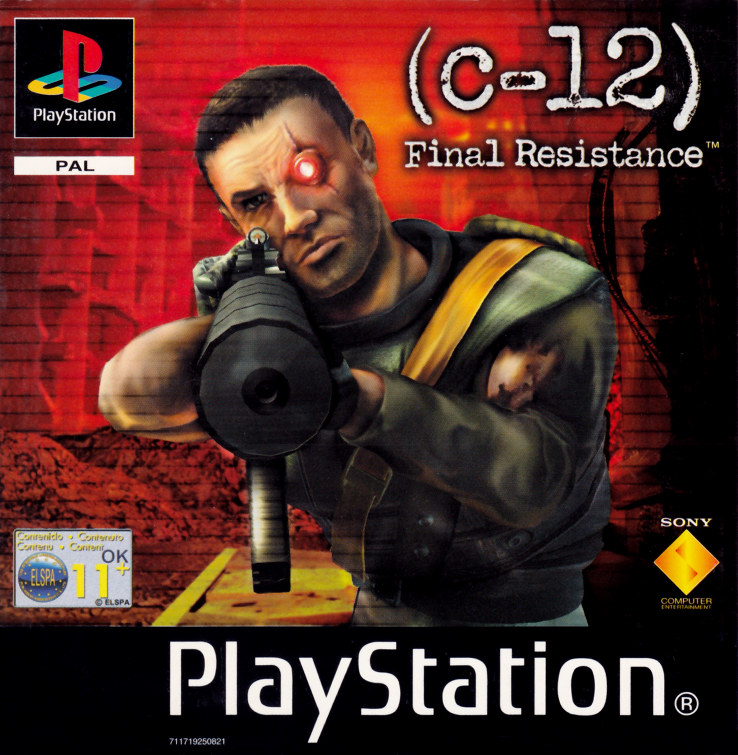 Portada de C-12 Final Resistance · PAL Europa