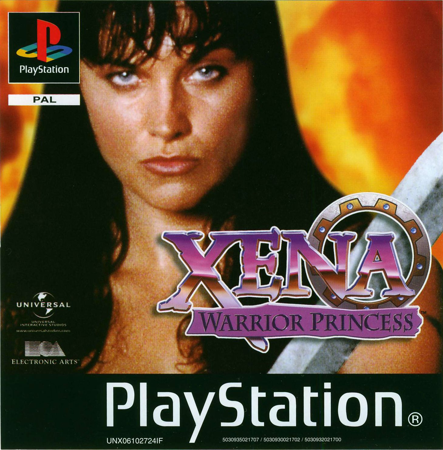 Portada de Xena Warrior Princess · PAL Francia