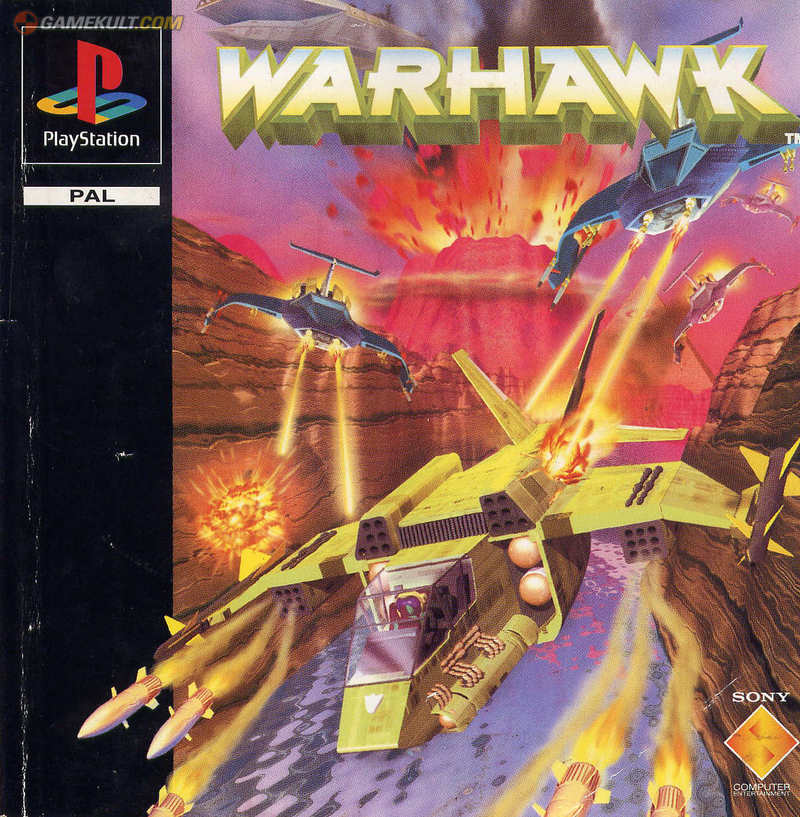 Portada de Warhawk - The Red Mercury Missions · PAL Europa
