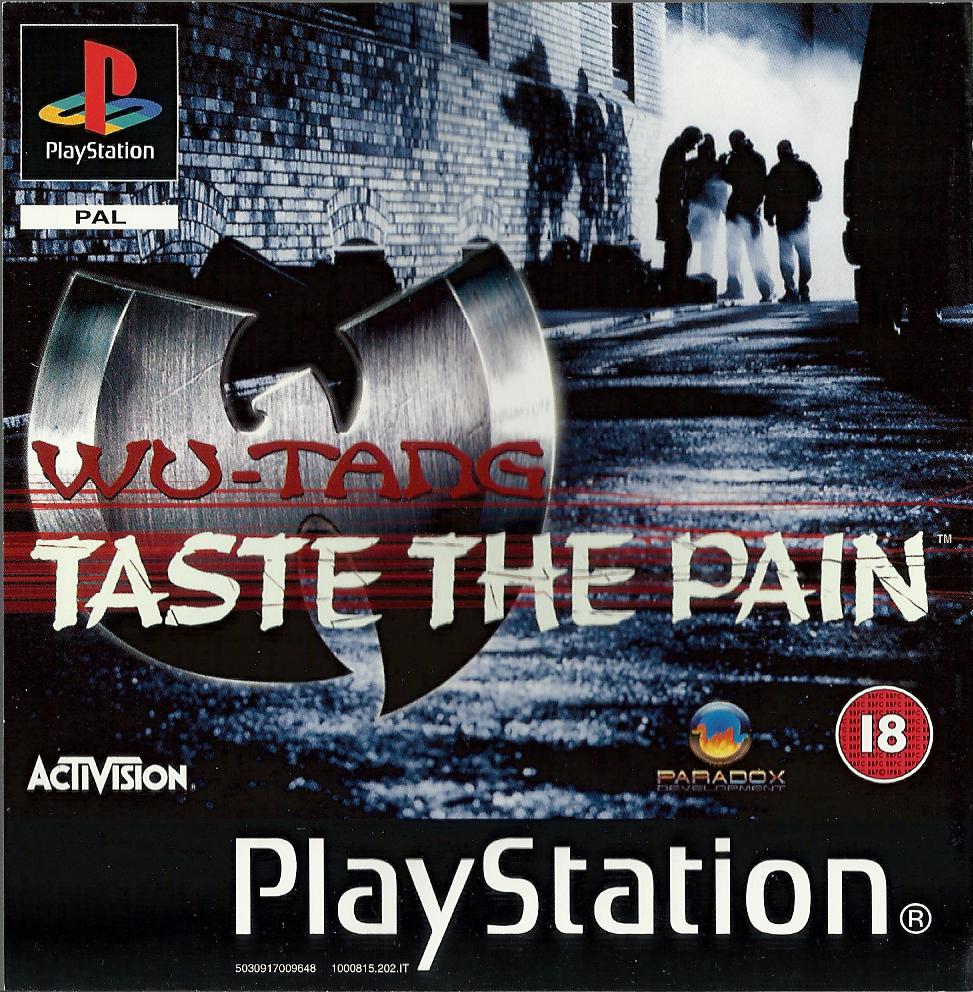 Portada de Wu-Tang Taste the Pain · PAL Italia