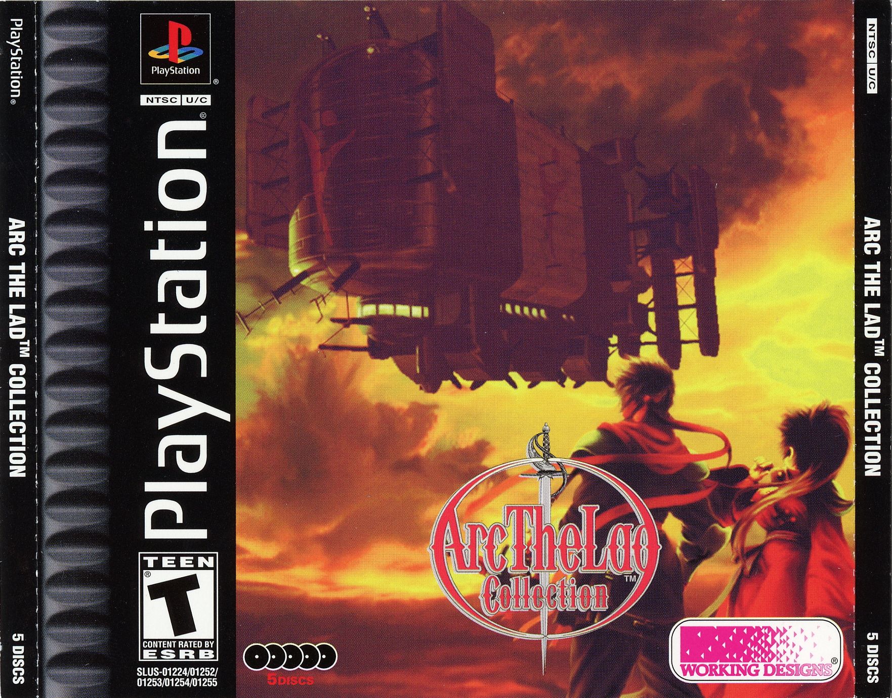 Portada de Arc The Lad Collection · NTSC USA