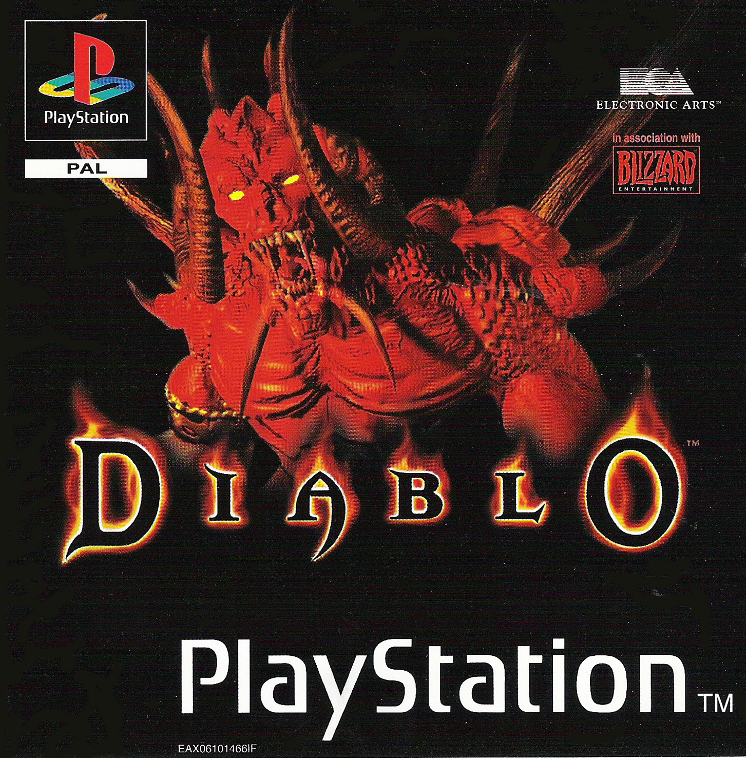 Portada de Diablo · PAL Europa