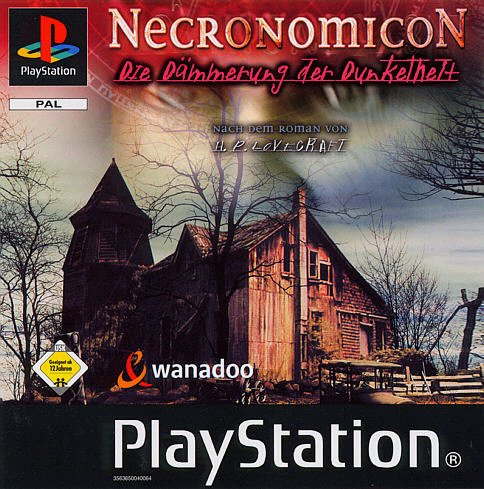 Portada de Necronomicon - Die Dämmerung der Dunkelheit · PAL Alemania