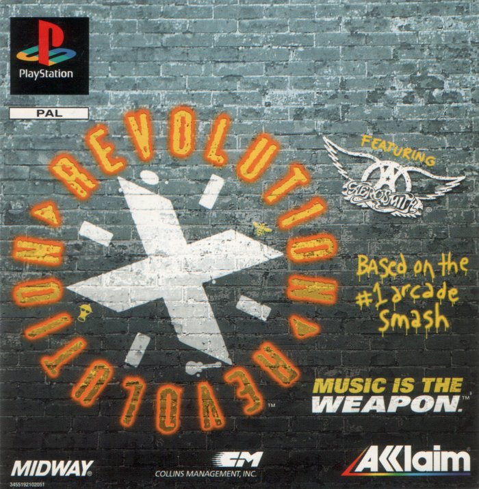 Portada de Revolution X · PAL Alemania