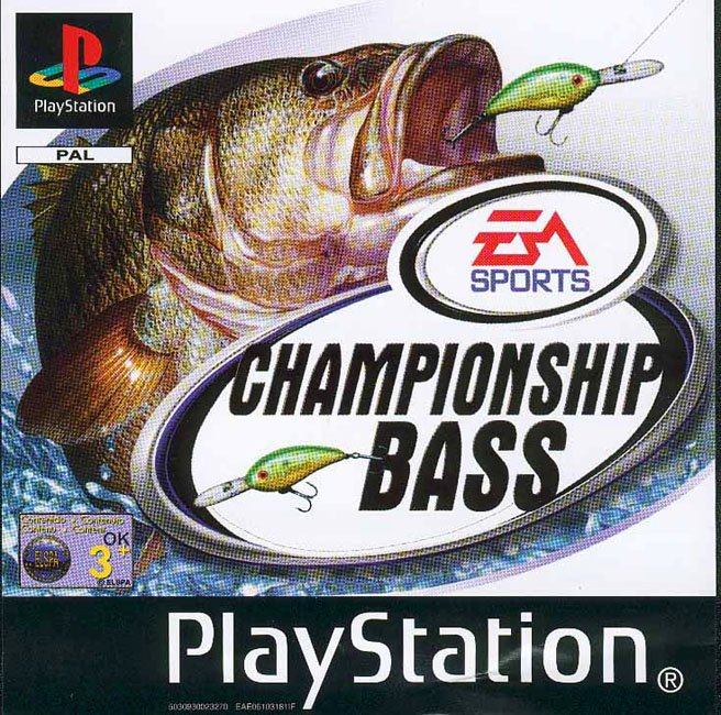 Portada de Championship Bass · PAL Europa