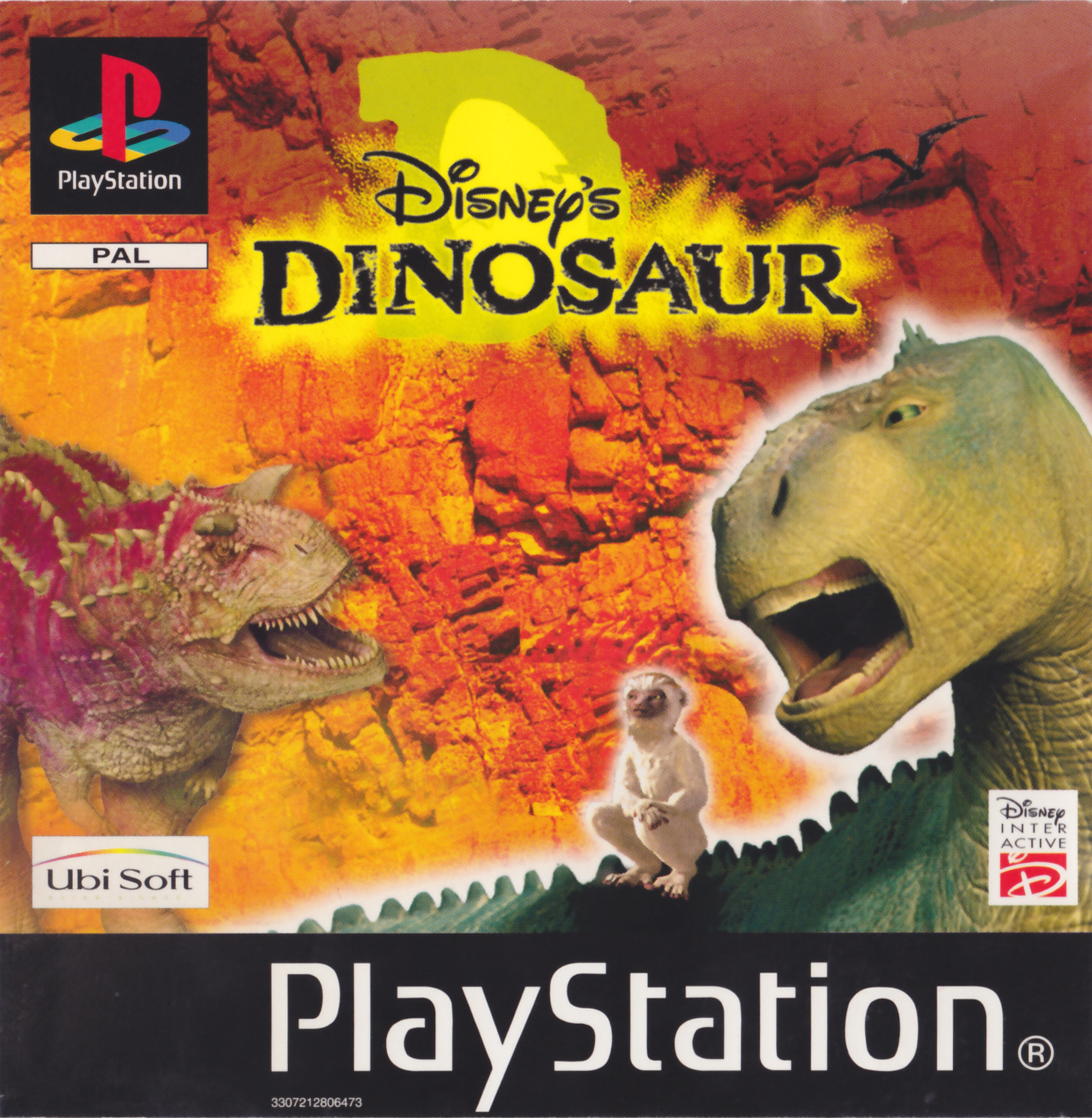 Portada de Dinosaur · PAL Europa
