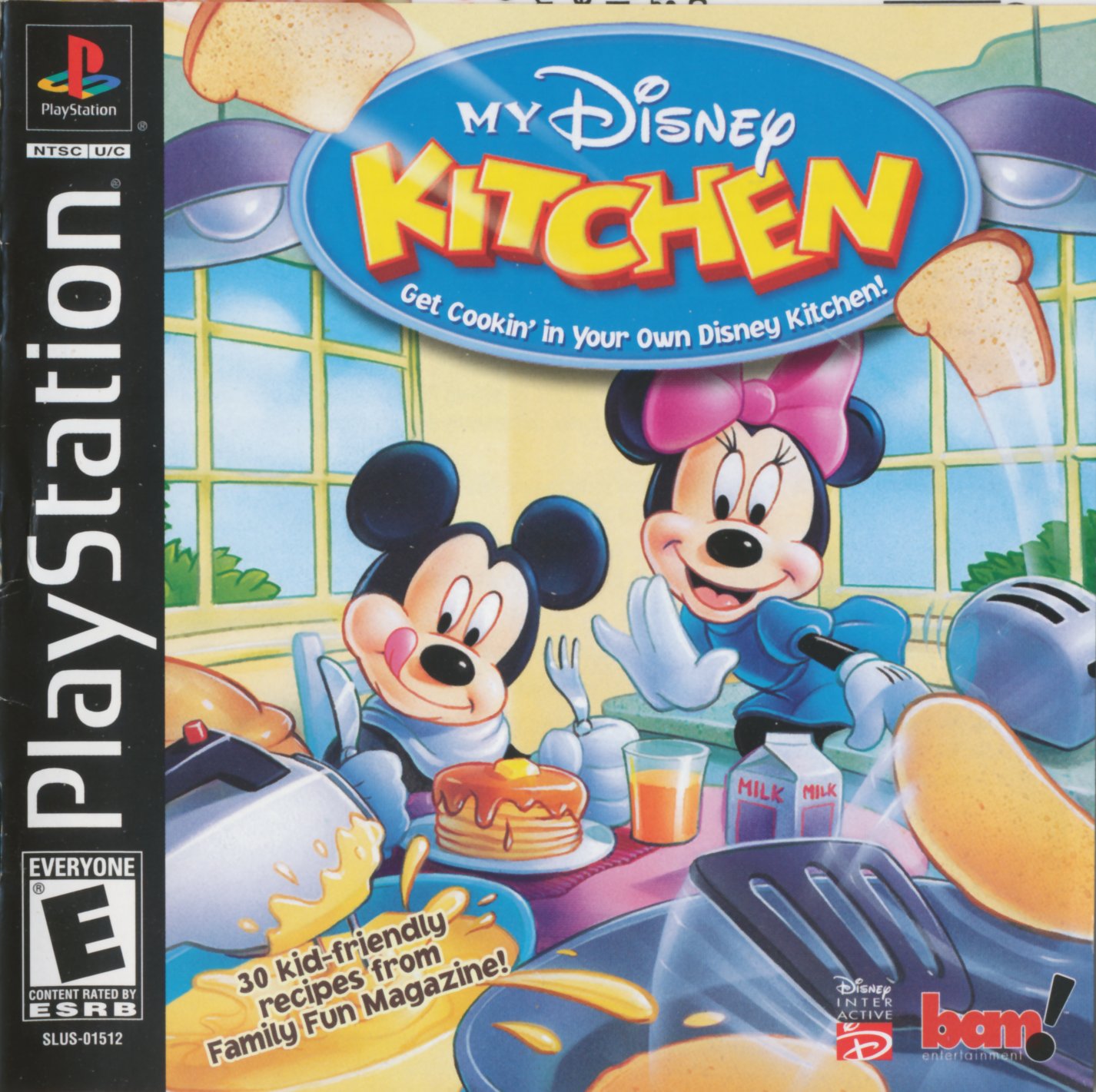 Portada de My Disney Kitchen · NTSC USA